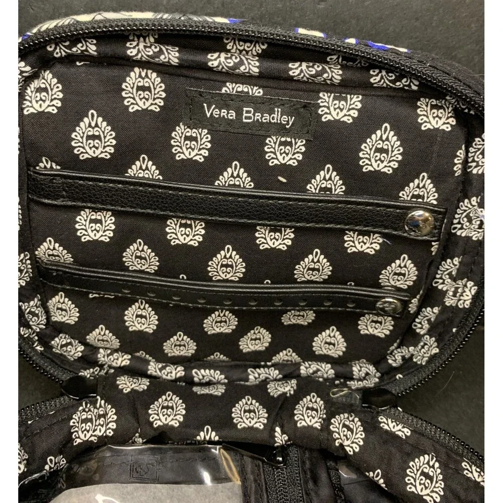 Vera Bradley **SNOW LOTUS** Iconic Jewelry Case Travel Bag NWT - Picture 4 of 7
